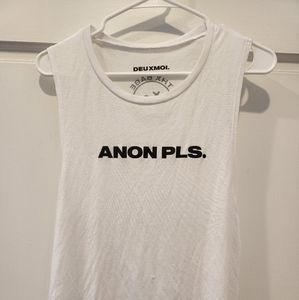 NWOT Deuxmoi workout yoga tshirt